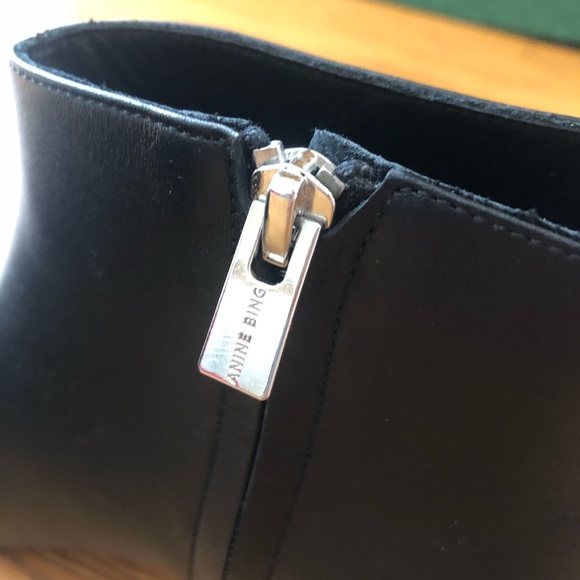 Anine Bing booties black Sz 37 New - Picture 4 of 9